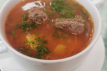 Суп фасолевый