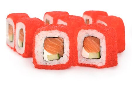 Ролл Калифорния с лососем