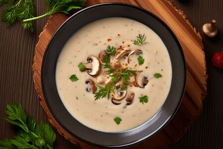 Грибной крем-суп