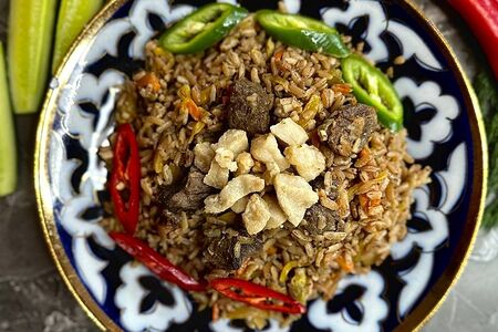 Плов Чайханский из баранины