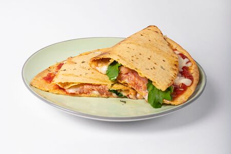 Кесадилья с лососем