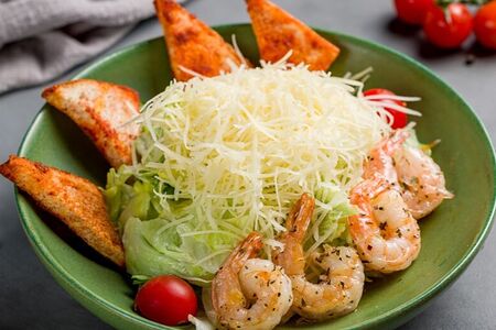 Цезарь с креветками