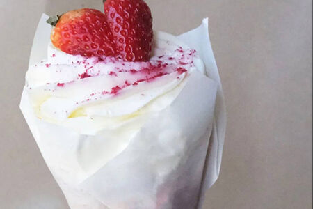 Ванильный капкейк