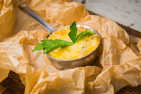 Жюльен с грибами