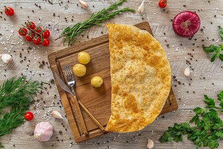 Чебурек с картофелем