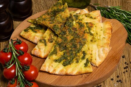 Фокачча с песто