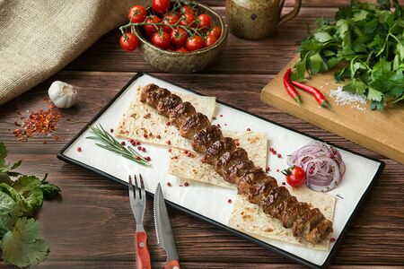 Люля-кебаб из баранины