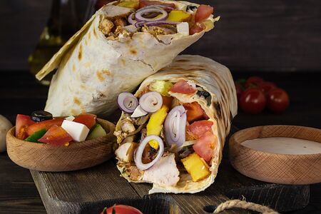 Шаурма Сборная на углях