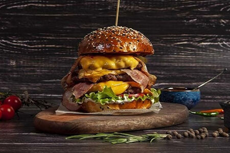 Бургер Разорви едало с говядиной