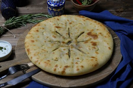 Осетинский пирог с говядиной Фыдджын