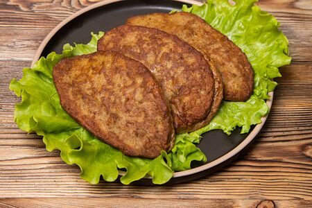 Печёночные оладьи