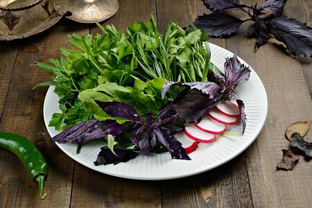 Букет из зелени