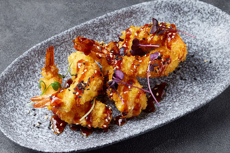 Хрустящие креветки