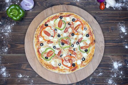 Пицца Греческая большая