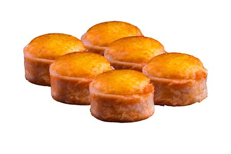 Филадельфия с шапочкой из гребешка