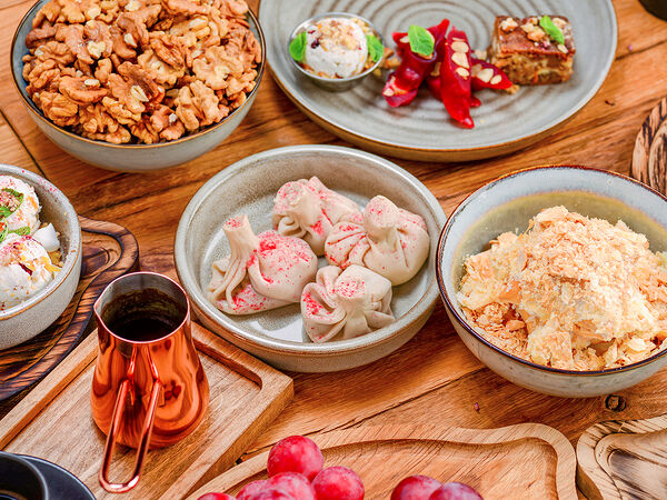 Хинкали на районе