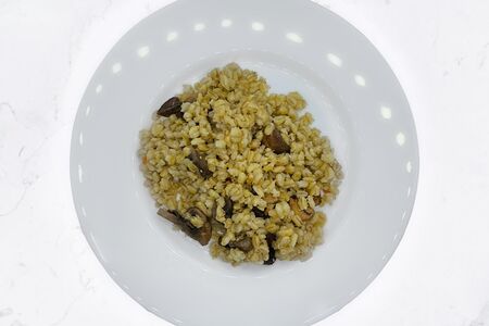 Каша перловая с грибами