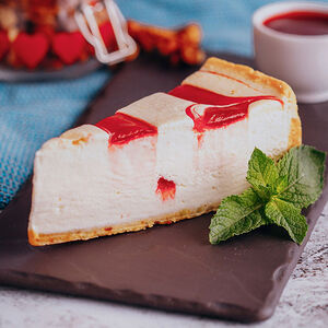 Чизкейк малина