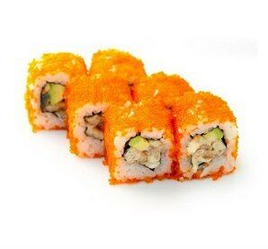 Ролл калифорния с угрем