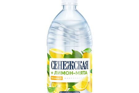Вода Сенежская Лимон-мята газированная