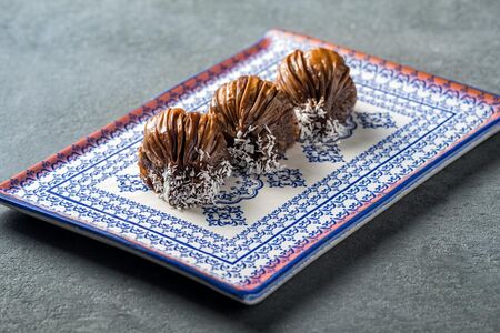 Пахлава ракушка шоколадная 