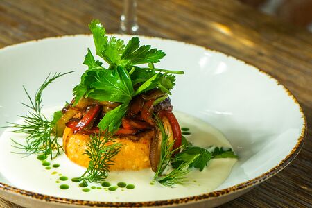 Кейк из лосося