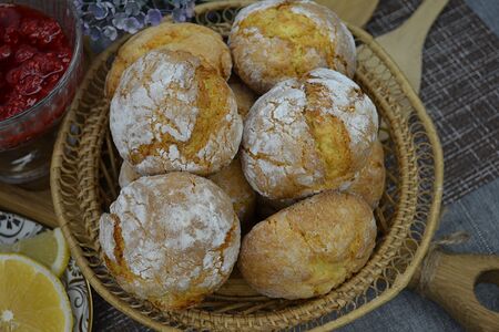 Печенье лимонное