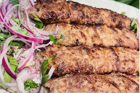 Люля-кебаб из баранины и говядины