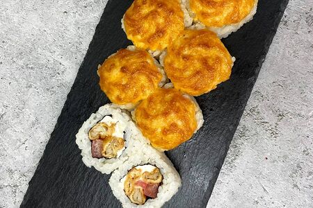 Запеченный с окунем