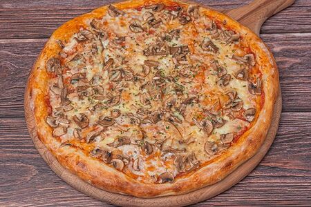 Пицца по-грузински с грибами