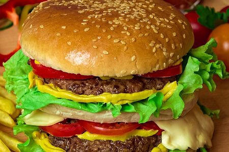 Хотбургер с курицей