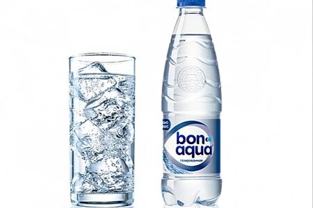 Вода BonAqua (с газом)