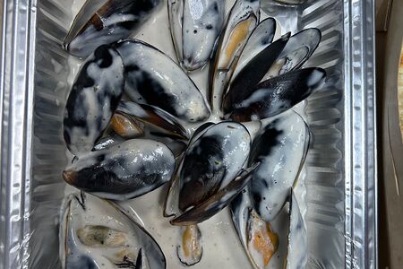 Мидии с дорблю