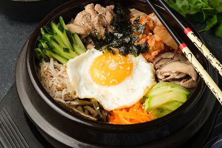 Бибимпаб со свининой