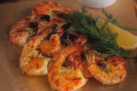 Тигровые креветки