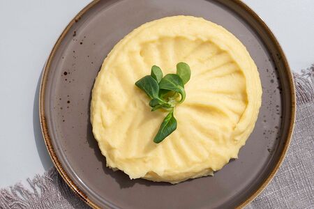 Толченка картофельная с луком