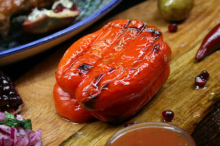 Шашлык из болгарского перца