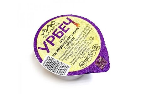 Урбеч дагестанский из коричневого льна с медом