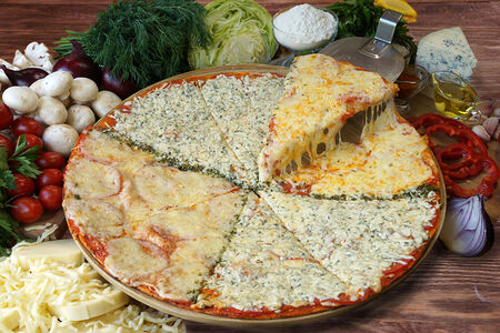 Пицца Четыре сыра