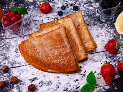 Блинчики с маслом