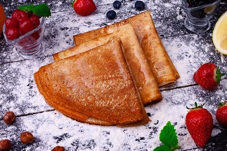 Блинчики с маслом