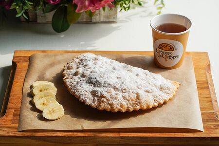 Сладкие чебуреки во фритюре