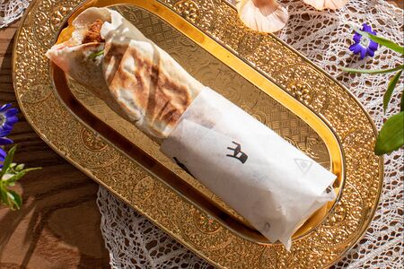 Шаурма с треской