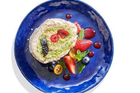 Меренговый рулет