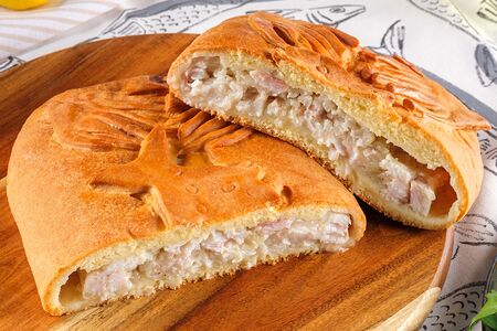 Пирог с судаком