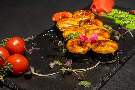 Запеченный с угрем