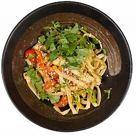 Удон с курицей