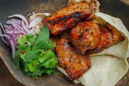 Шашлык из cвинoй мякоти