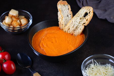 Томатный крем-суп