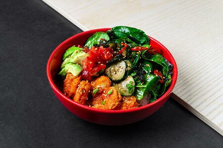 Поке с креветками